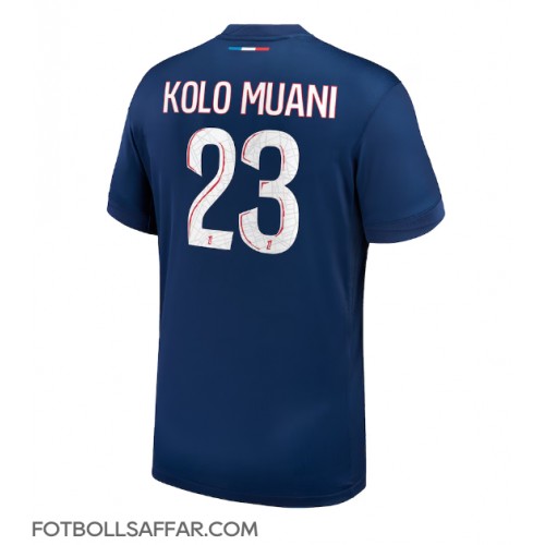 Paris Saint-Germain Randal Kolo Muani #23 Hemmatröja 2024-25 Kortärmad